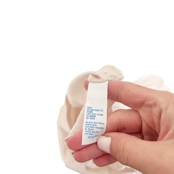 Vintage Warners Floral Fantasies Slip Skirt Sz M - Picture 3 of 4